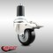 Service Caster 3 Inch 316SS Black Poly Swivel 1-1/2 Inch Expanding Stem Caster Lock Brake SCC SCC-SS316TTLEX20S314-PPUB-BLK-112 - alternate 3